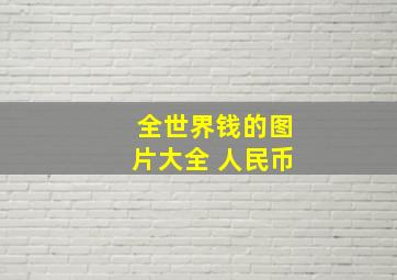 全世界钱的图片大全 人民币